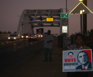 Election night in Selma, Alabama