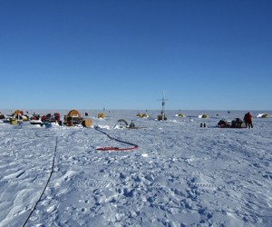 Courtesy Tim Stanton/NPS

Research location on Pine Island where researchers investigate deep warming waters.