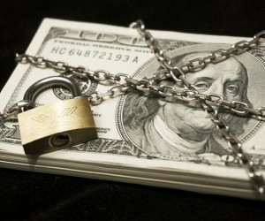 Under Lock and Chain Photo Credit: Pictures of Money via Flickr.